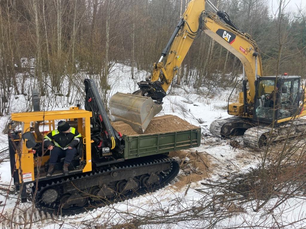 Morooka MST 800 Rupsdumpers