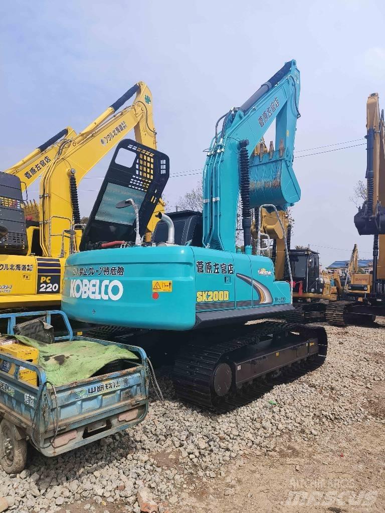 Kobelco SK 200 Rupsgraafmachines