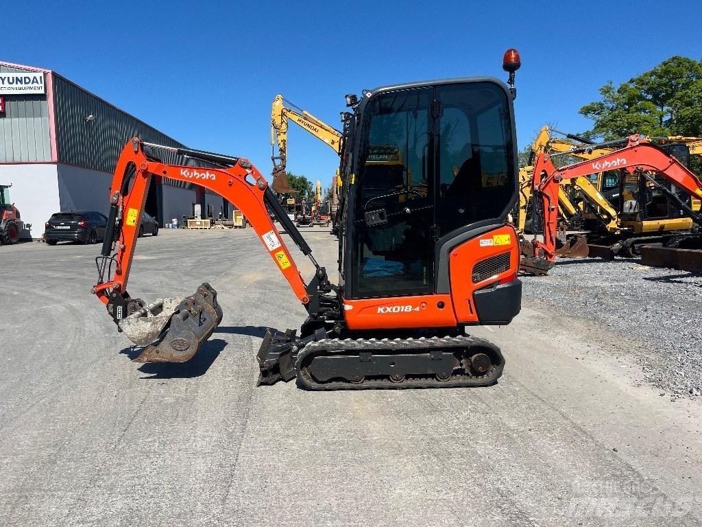 Kubota KX 018-4 Minigraafmachines < 7t