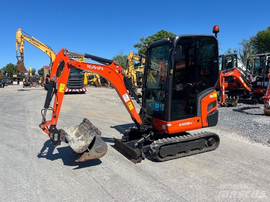Kubota KX 018-4 Minigraafmachines < 7t