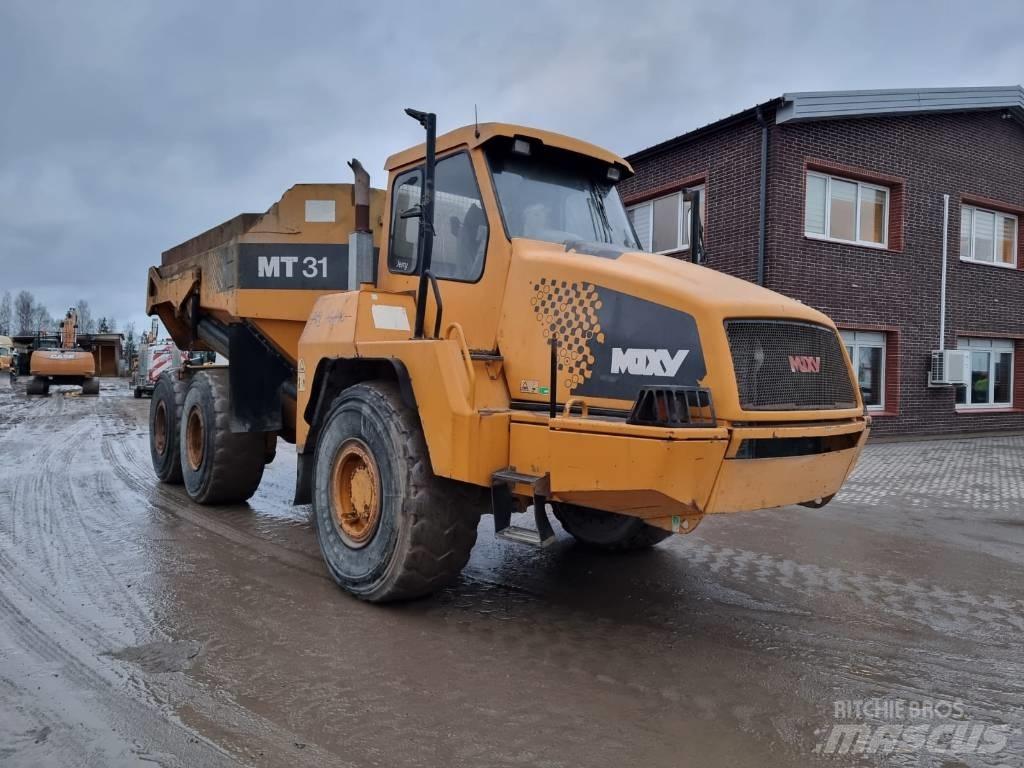 Moxy MT 31 6x6 Knik dumptrucks
