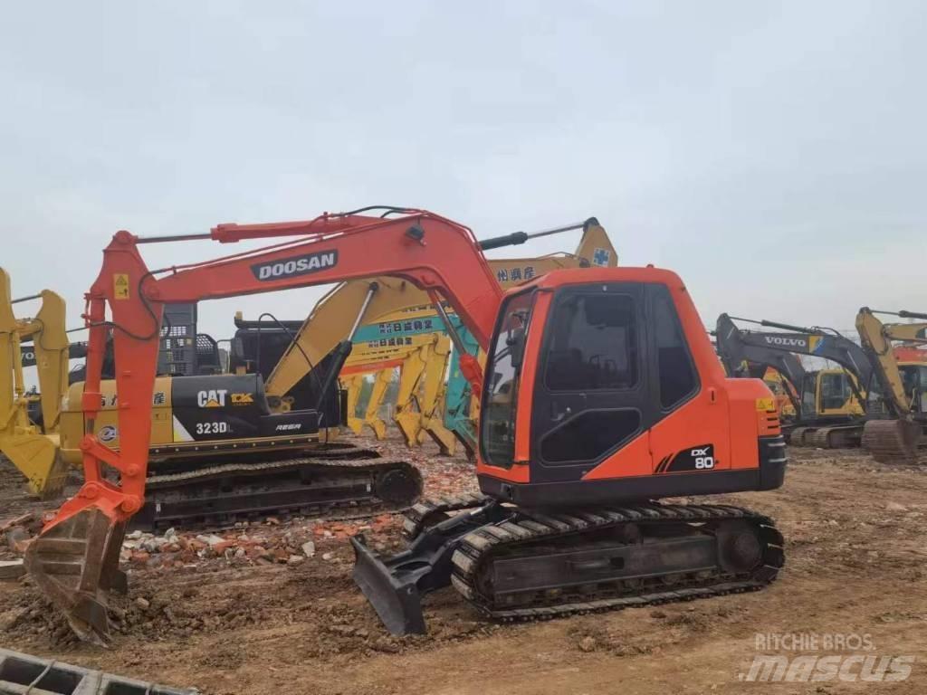 Doosan DX 80 Midigraafmachines 7t - 12t