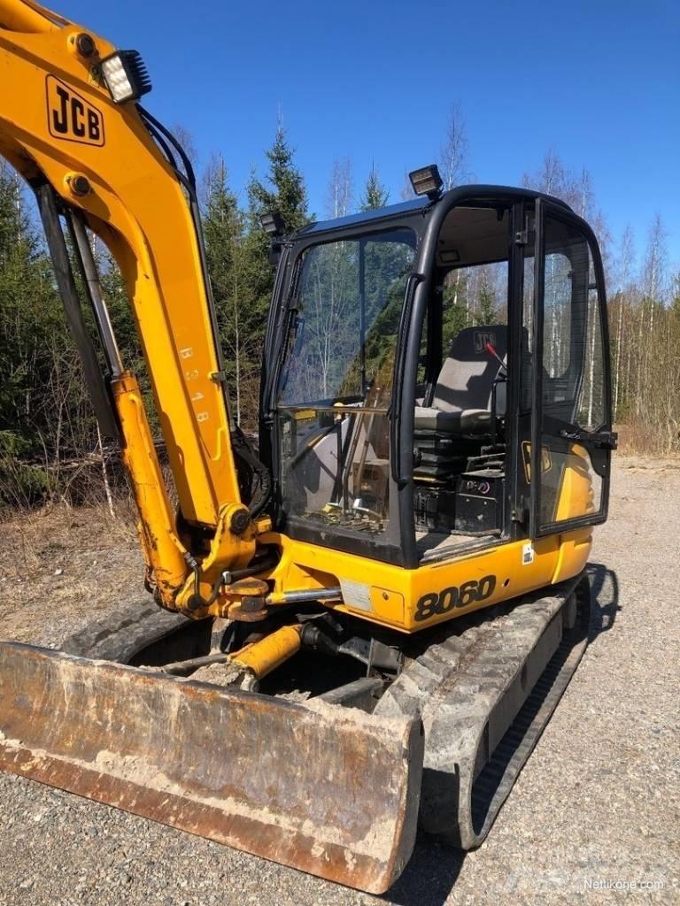 JCB 8060 Minigraafmachines < 7t