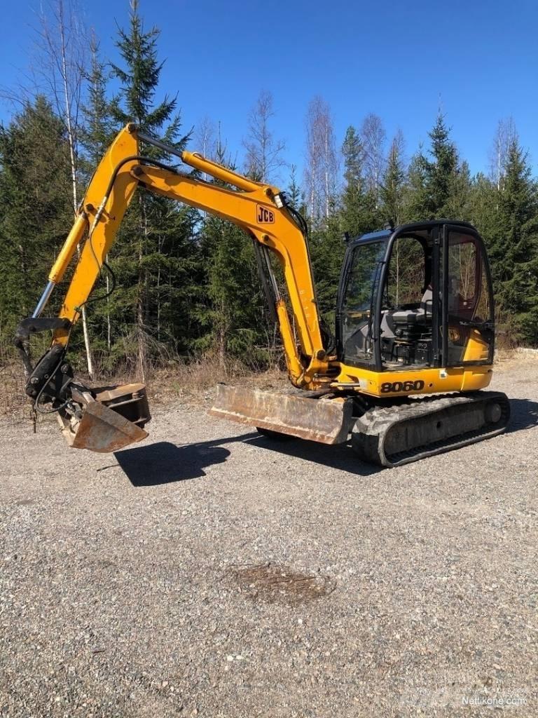 JCB 8060 Minigraafmachines < 7t