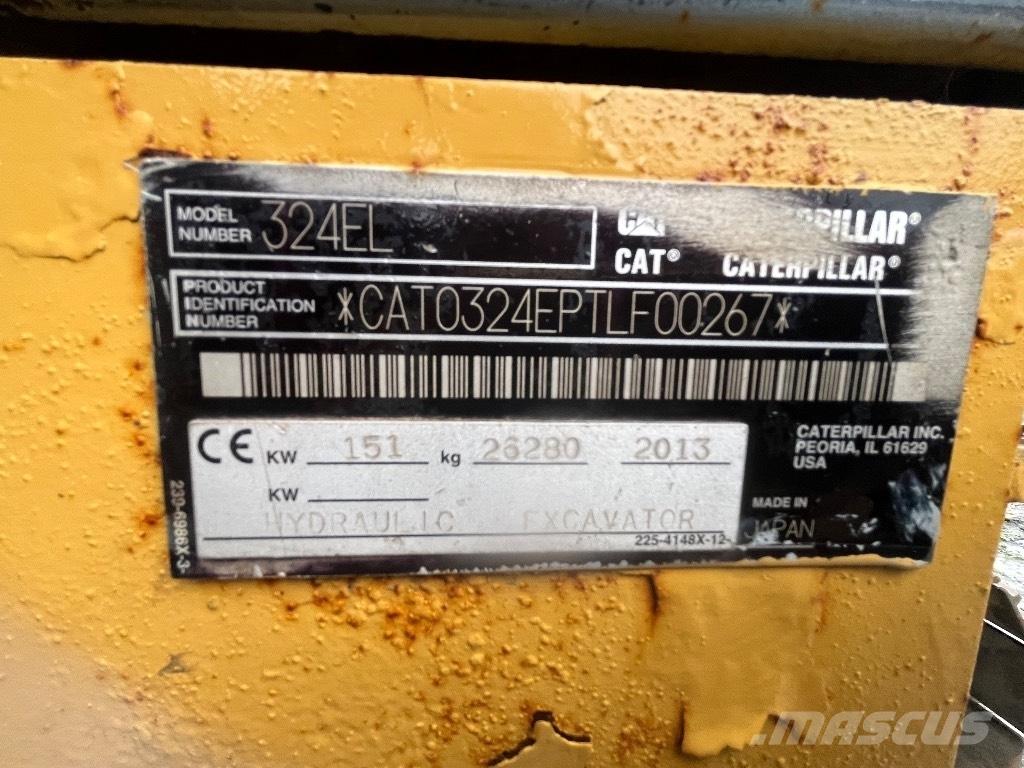 CAT 324 E Rupsgraafmachines