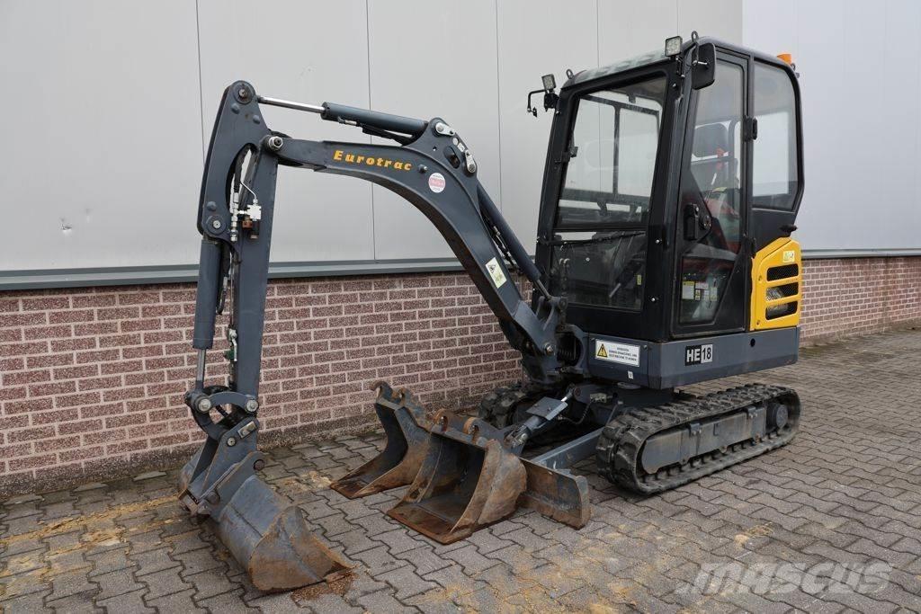 Eurotrac HE18 Minigraafmachines < 7t