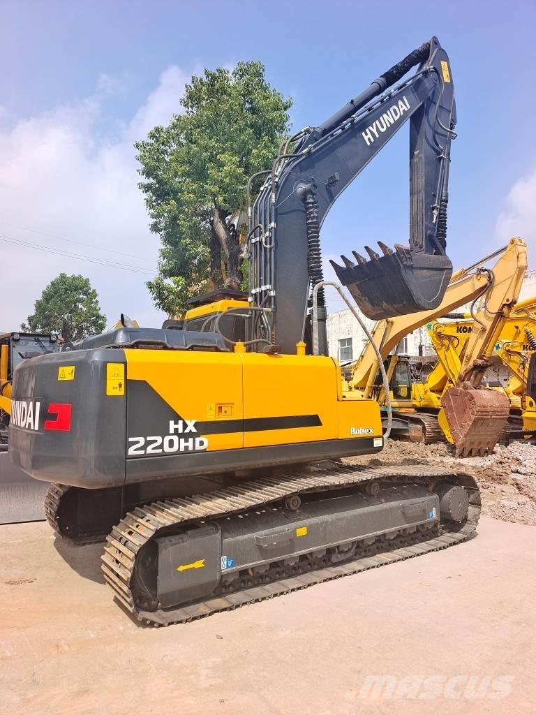 Hyundai HX 220 Rupsgraafmachines