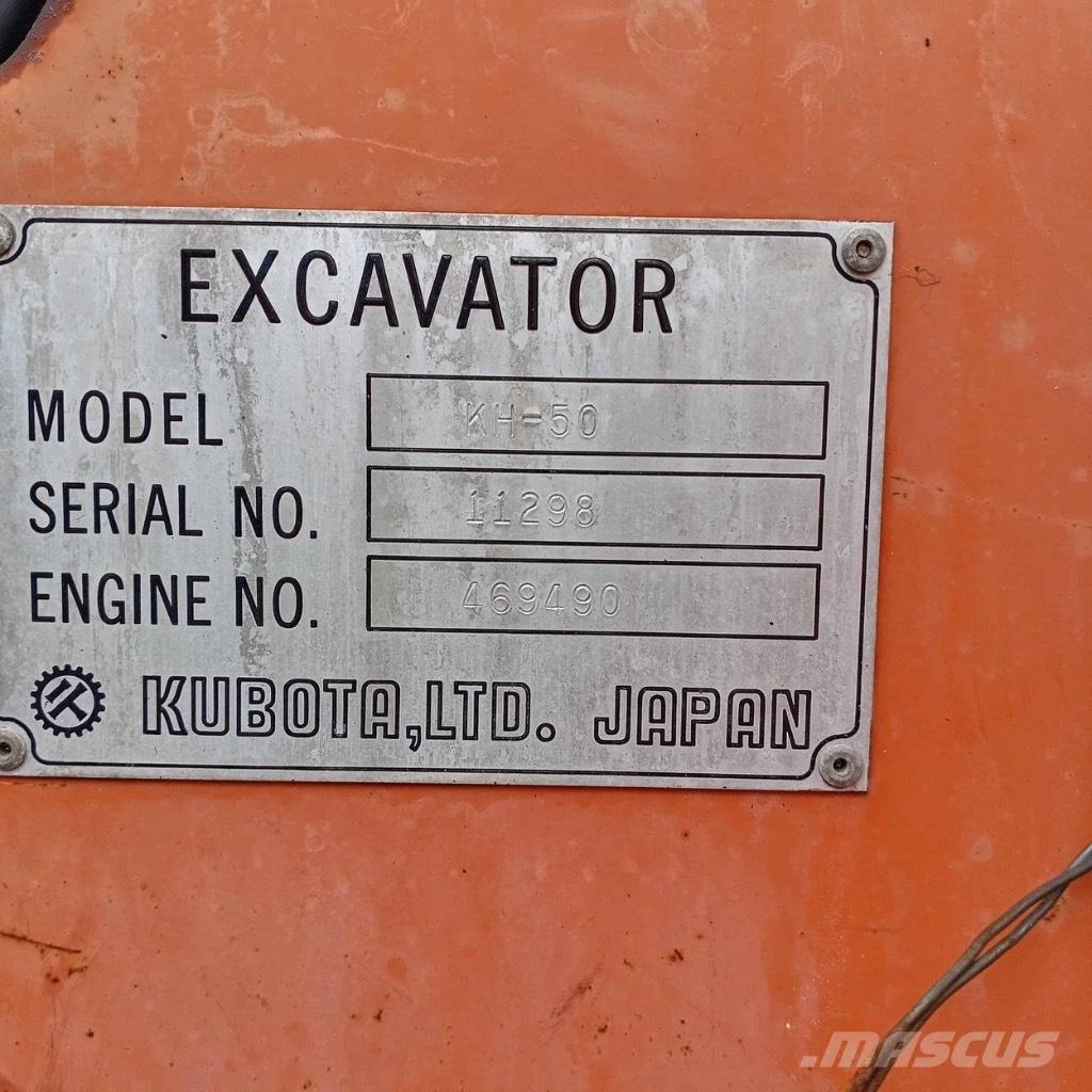 Kubota KH 50 Minigraafmachines < 7t