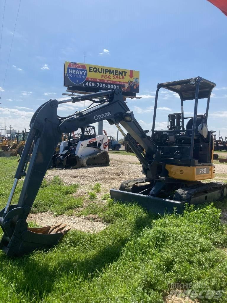 John Deere 26G Sloopgraafmachines