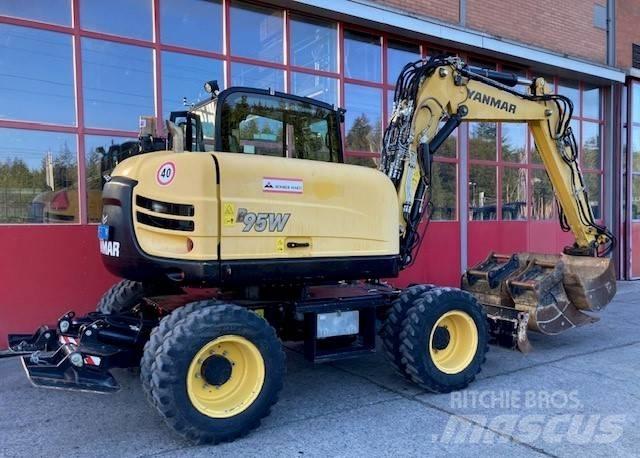 Yanmar B95W Wielgraafmachines
