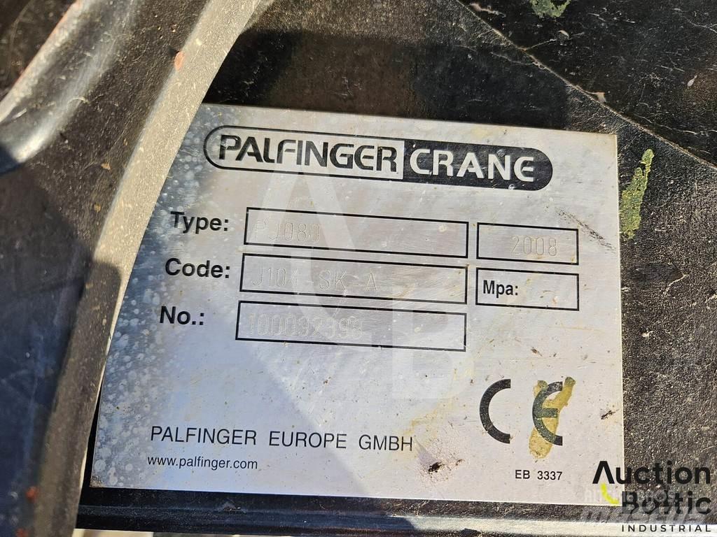 Palfinger PJ080 Vlakke laadvloer met kraan