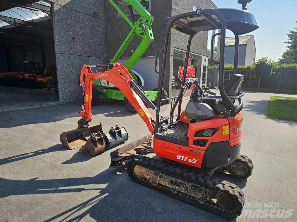 Kubota U 17-3 Minigraafmachines < 7t