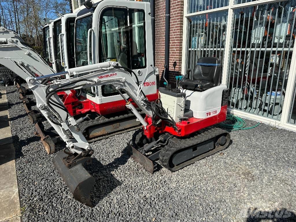 Takeuchi TB 108 Minigraafmachines < 7t