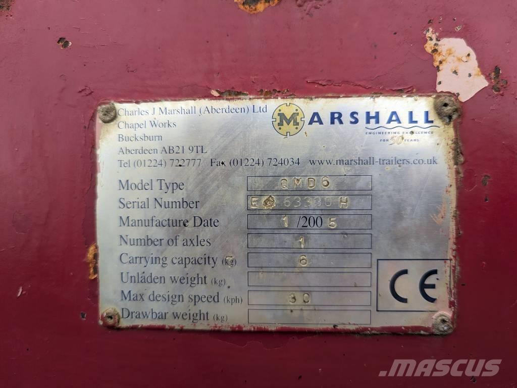 Marshall QMD6 Kipperaanhangers