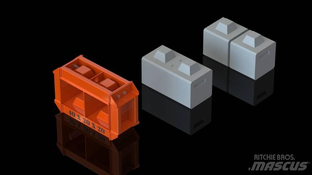  3A Block 180x60x60 Betonmolens