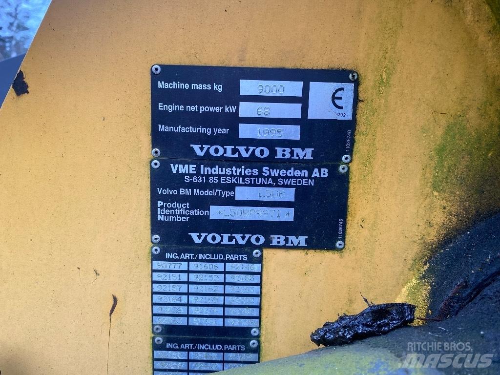 Volvo BM L 50 Knik- en schrankladers