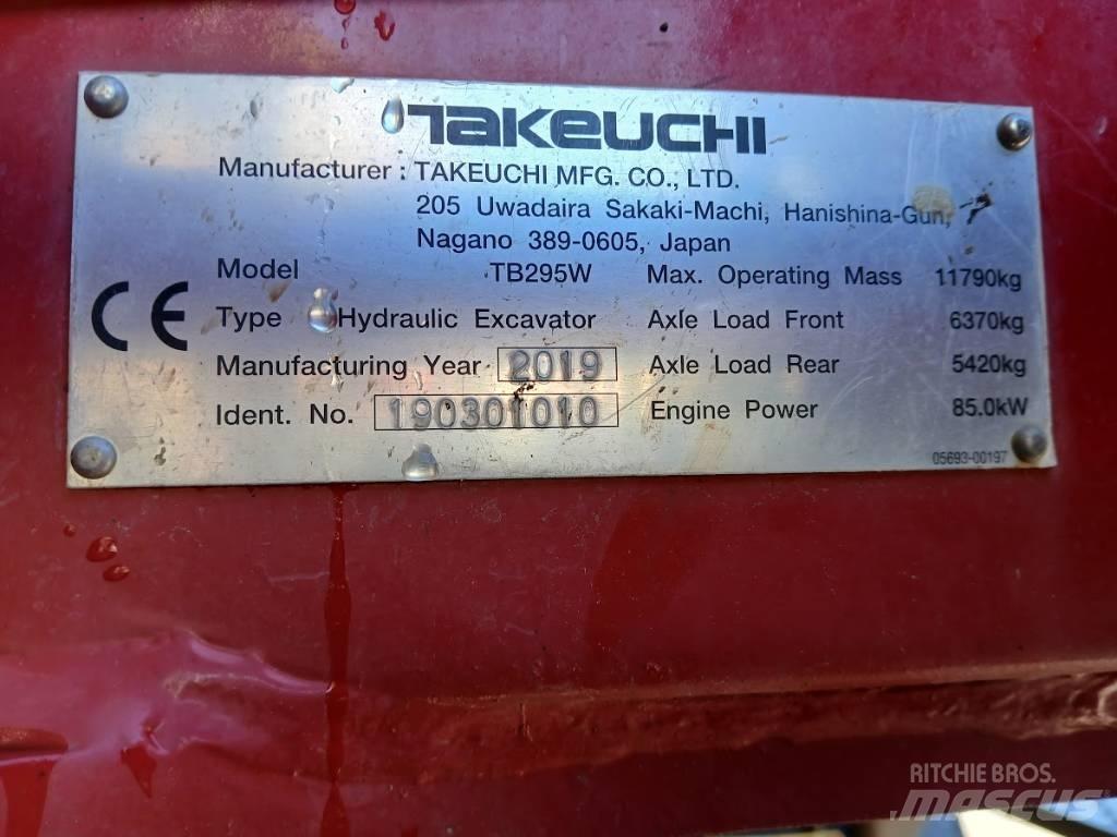Takeuchi TB 295 W Wielgraafmachines