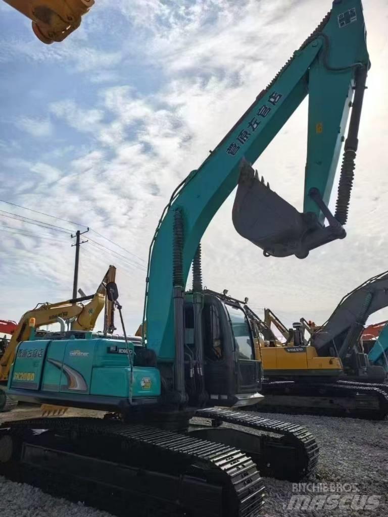 Kobelco SK 200 Rupsgraafmachines