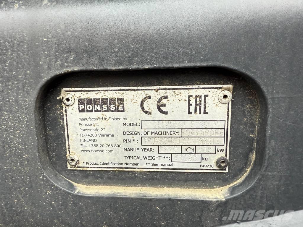 Ponsse Elephant King Forwarders