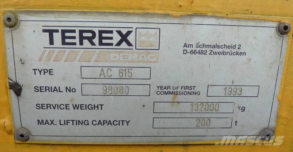 Demag AC 615 Kranen voor alle terreinen