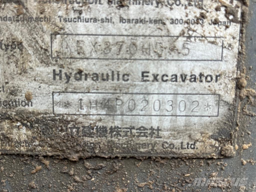 Hitachi Ex370-5 Rupsgraafmachines