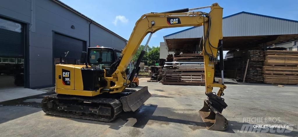 CAT 308 CR Midigraafmachines 7t - 12t