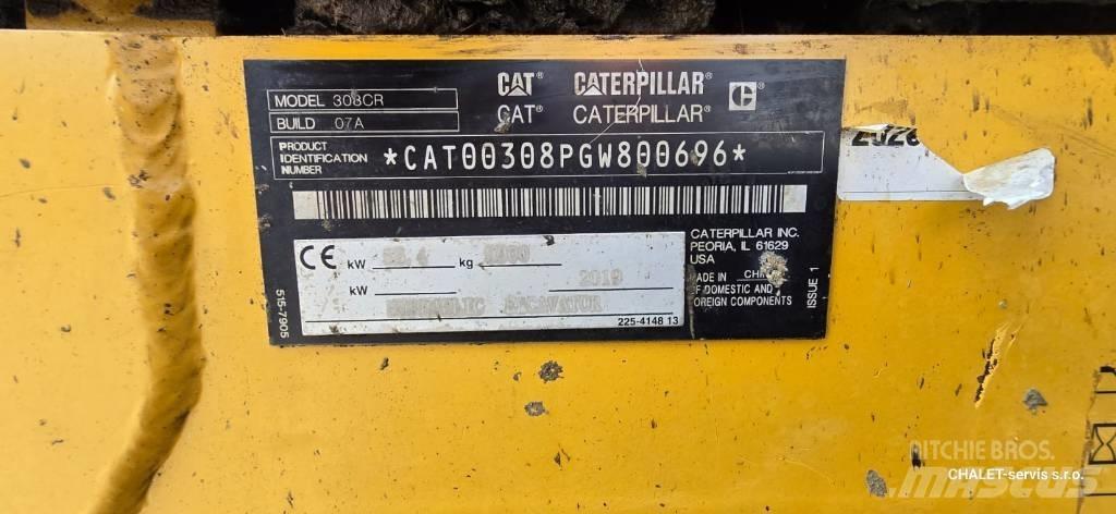 CAT 308 CR Midigraafmachines 7t - 12t