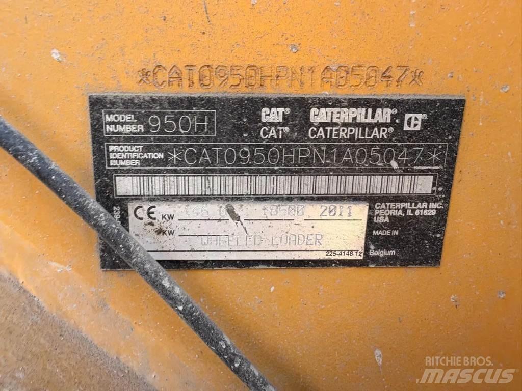 CAT 950H Wielladers