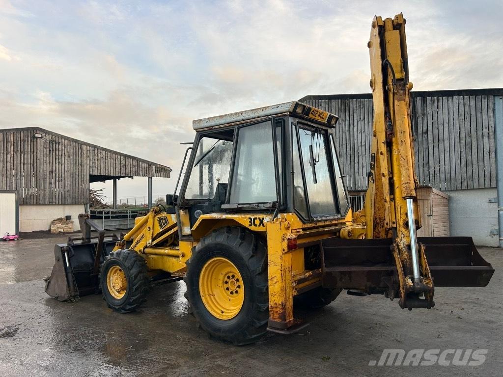 JCB 3 CX Graaf-laadcombinaties