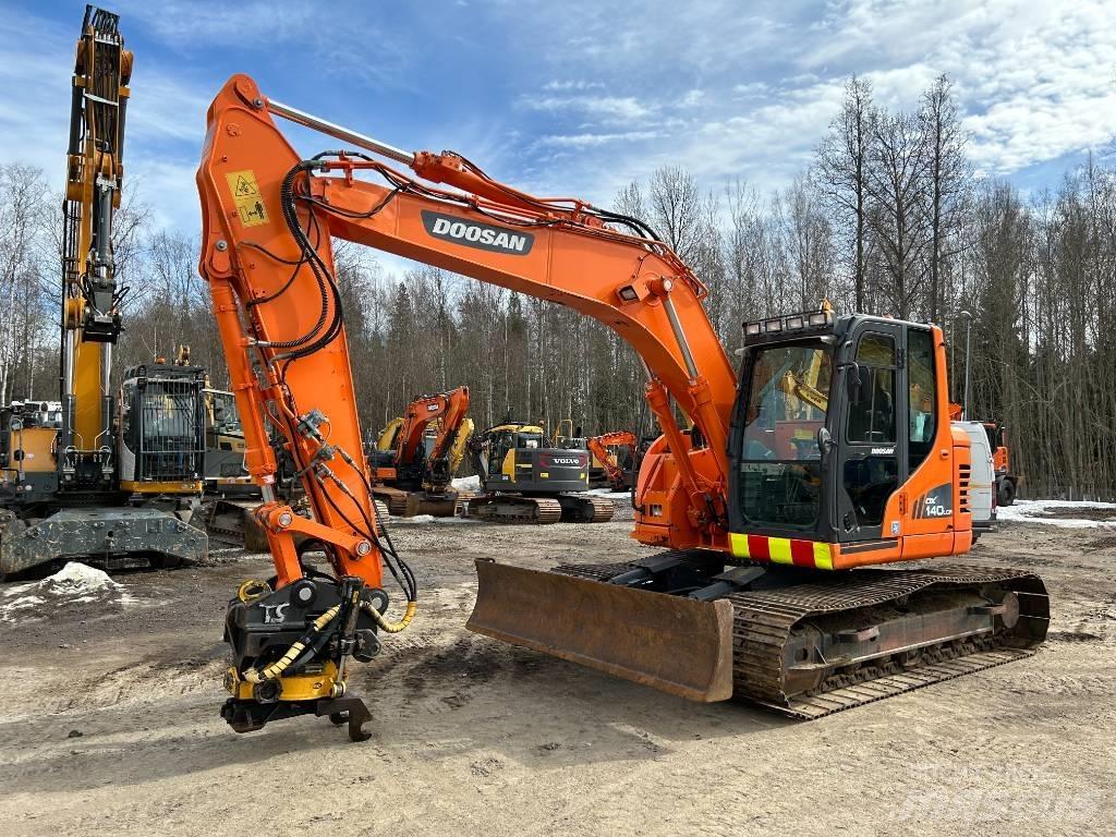 Doosan DX 140 LCR-3 Rupsgraafmachines