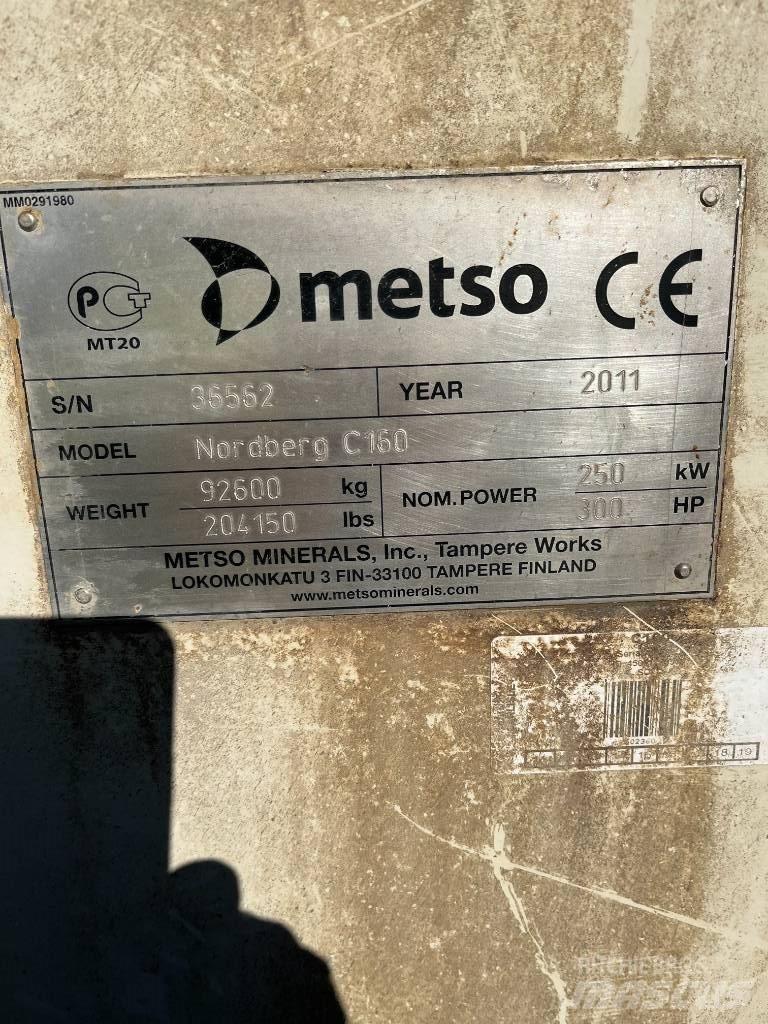 Metso C 160 Vergruizers