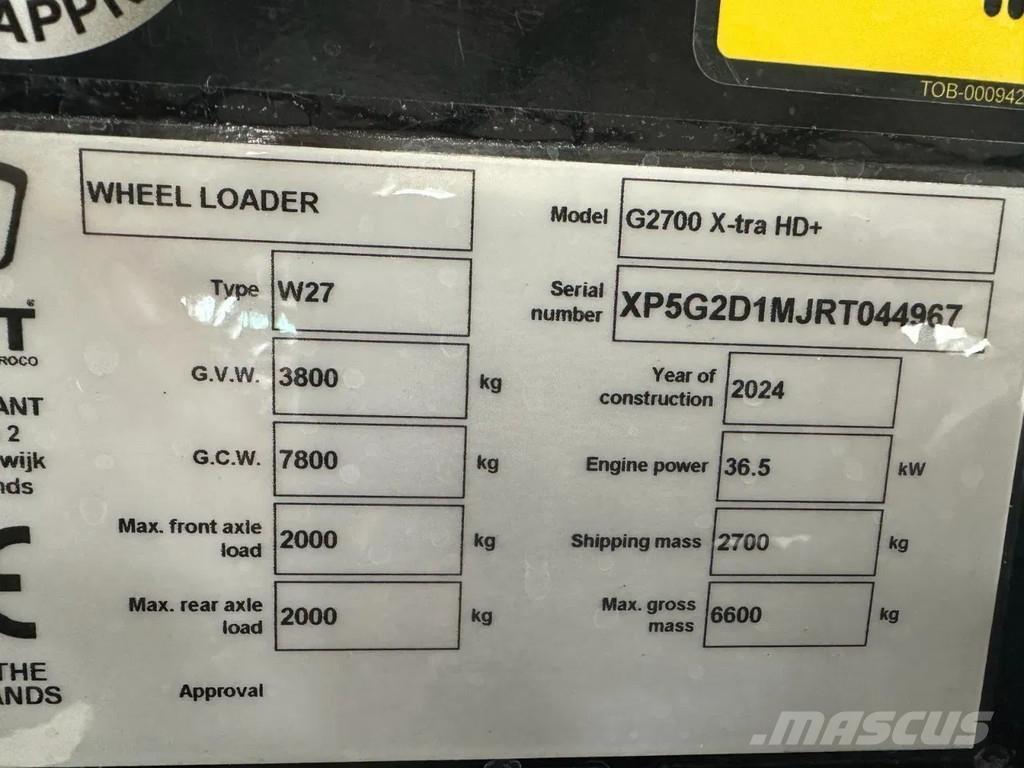 GiANT G2700HD+ Miniladers