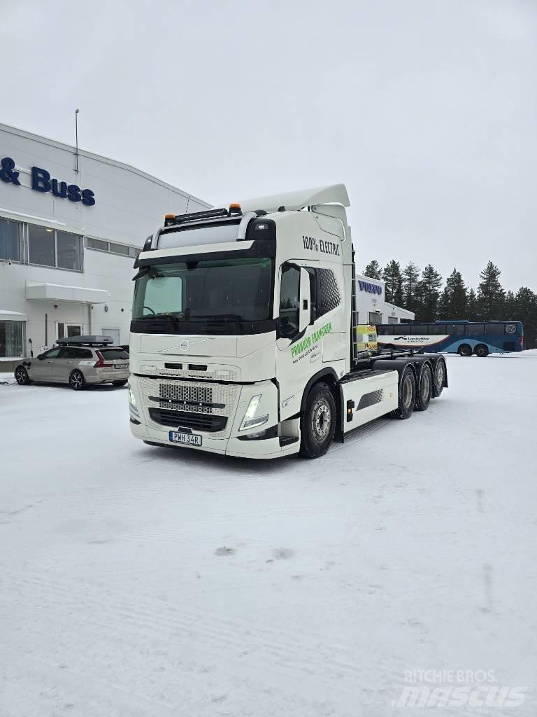 Volvo FM Electric Vrachtwagen met containersysteem