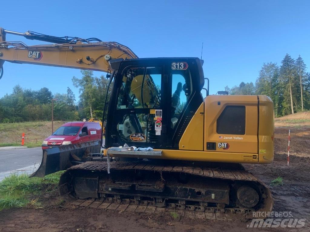CAT 313 Rupsgraafmachines