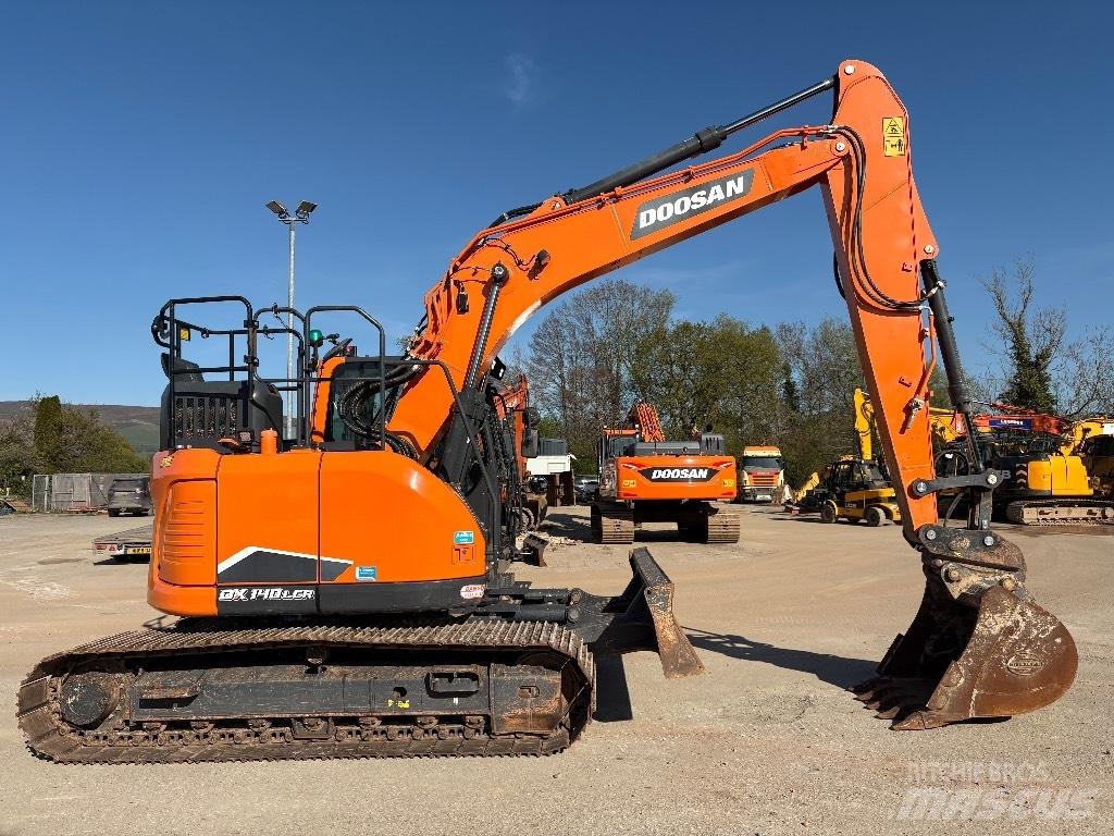 Doosan DX140LCR-7 Rupsgraafmachines