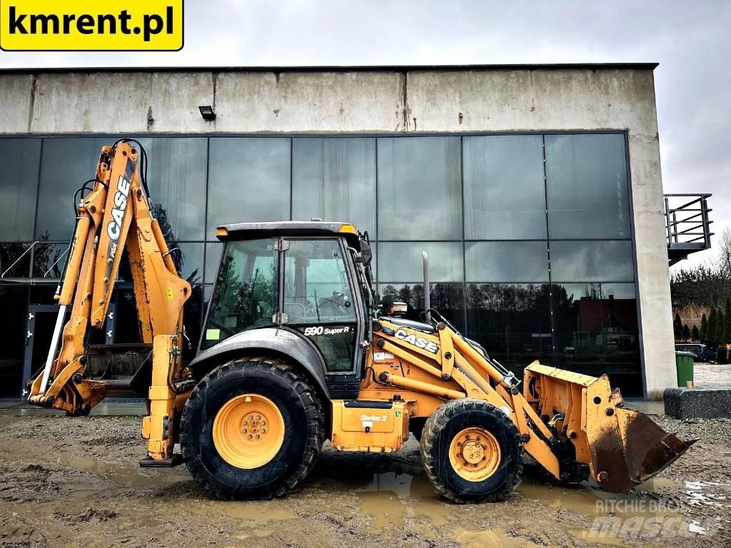 CASE 590 SR Graaf-laadcombinaties