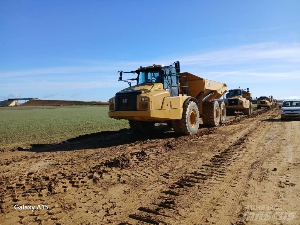 CAT 745 Knik dumptrucks