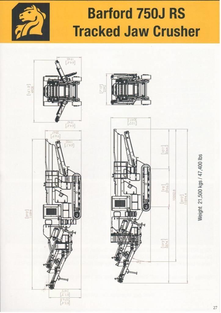 Barford 750J -RS Zeefinstallatie