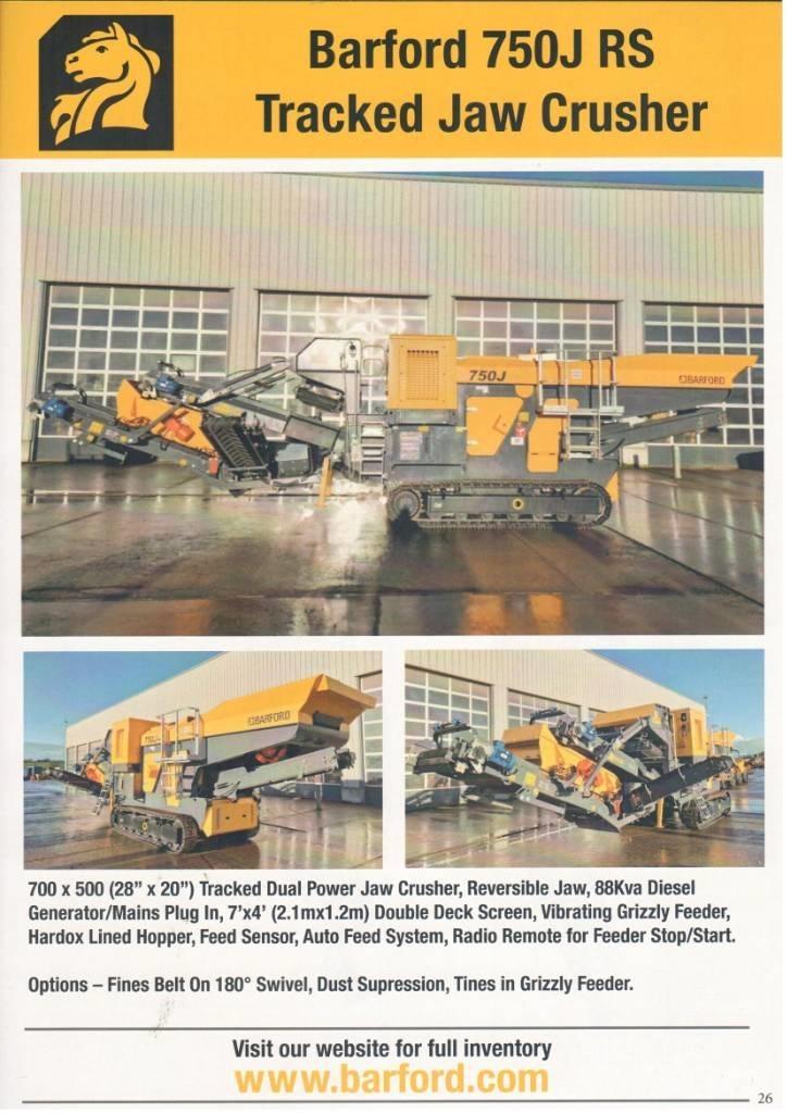 Barford 750J -RS Zeefinstallatie