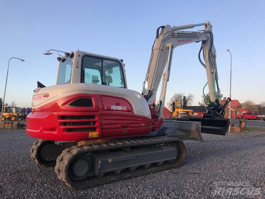 Takeuchi TB290-2 Midigraafmachines 7t - 12t