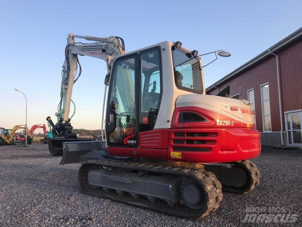 Takeuchi TB290-2 Midigraafmachines 7t - 12t
