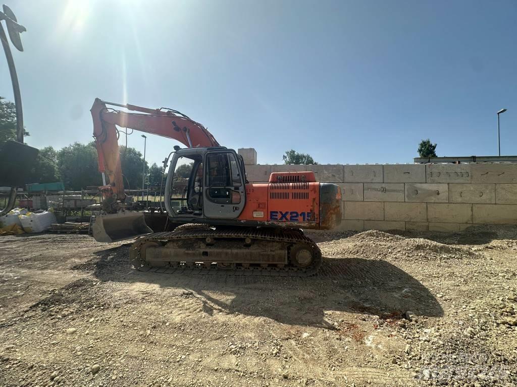 Fiat-Hitachi EX 215 Rupsgraafmachines