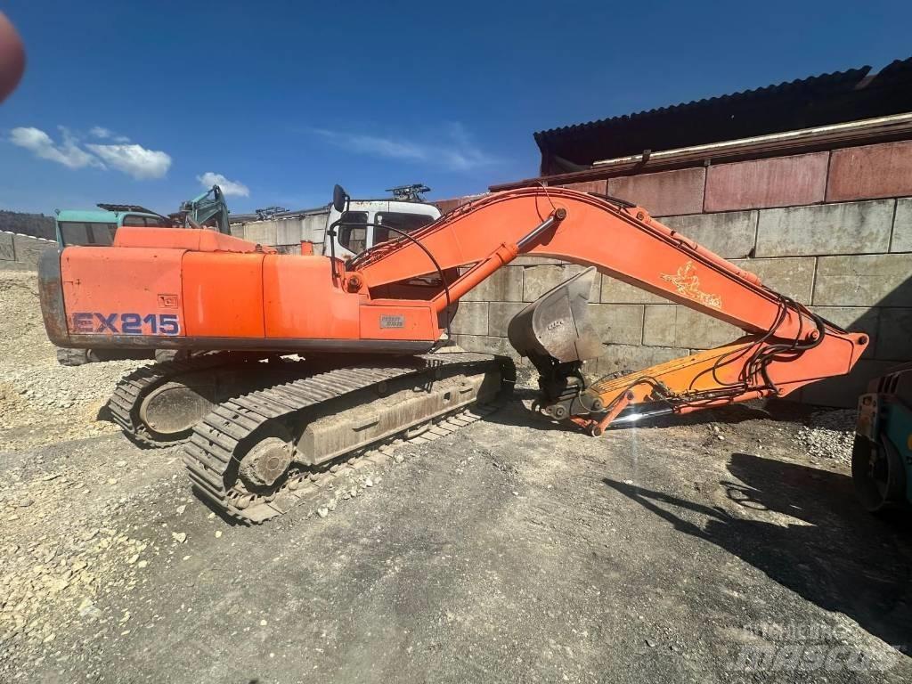 Fiat-Hitachi EX 215 Rupsgraafmachines