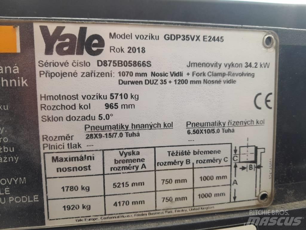 Yale GDP35VX Diesel heftrucks