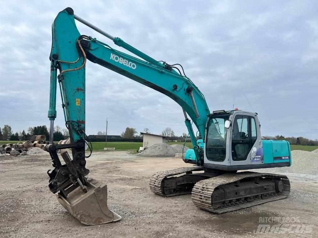 Kobelco SK 200-6 E Rupsgraafmachines