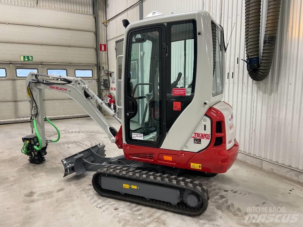 Takeuchi TB 320 Minigraafmachines < 7t