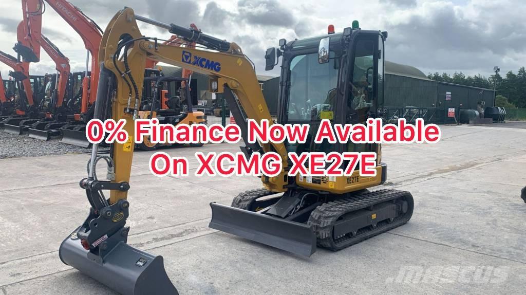 XCMG XE27E Minigraafmachines < 7t