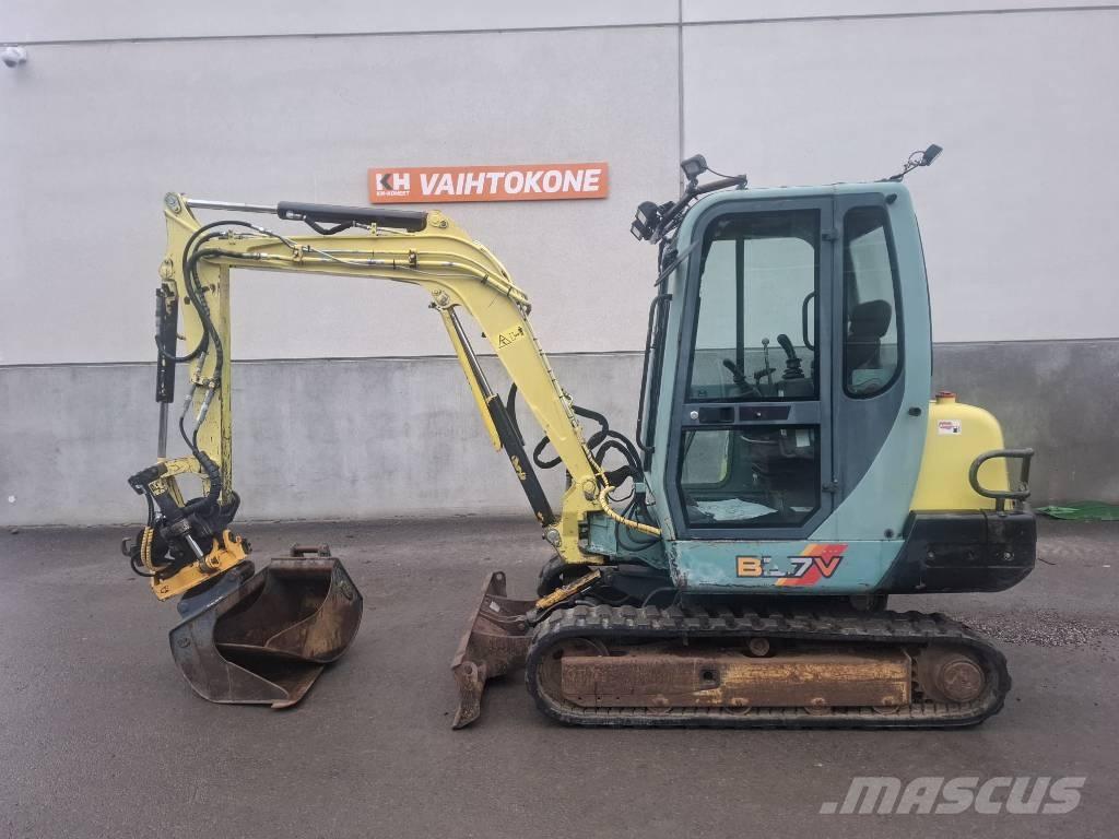 Yanmar B 37 V Minigraafmachines < 7t