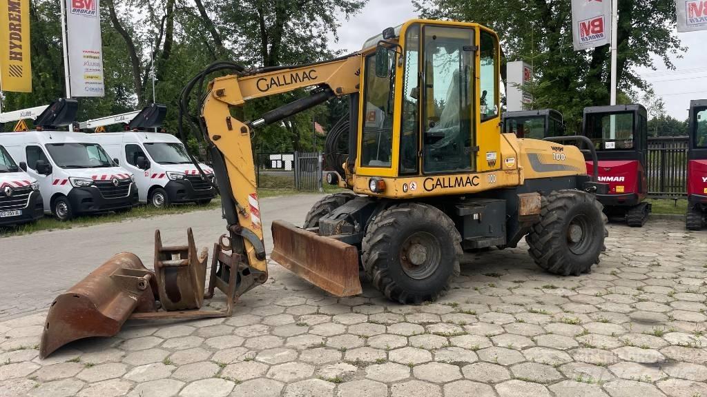 Gallmac WMW 100 Wielgraafmachines