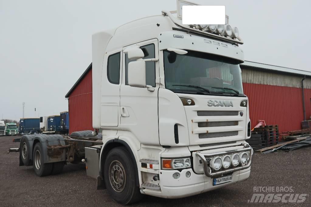 Scania R480LB6X2MNB Chassis met cabine